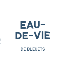 Eau-de-vie de bleuets
